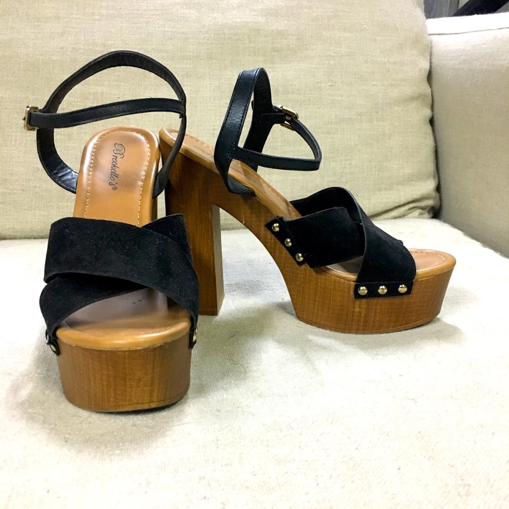 Chunky Heeled Sandals